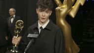 Owen Cooper wins for his role in Adolescence at the 2025 Emmy Awards (Image via YouTube/@televisionacad)